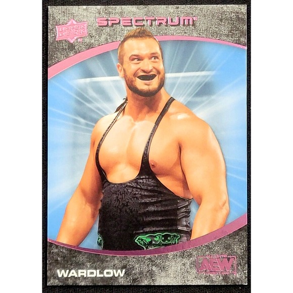 2021‎ UPPER DECK AEW SPECTRUM WARDLOW BEACH BLUE #D 1/10 *ALPHA*